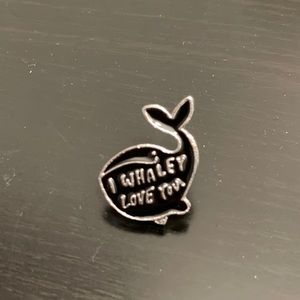 New whale pin for crocs and bags